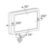 Halogen drogowy Zelmot 241x135mm Wesem 0662.43300