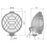 Halogen drogowy okragly przedni CHROM Wesem HO2.15260