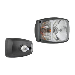 Reflektor lampa przedni prawy zlacze koparka ladowarka JCB Agri