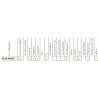Reflektor lampa 177mm H4 CLEAR 14DNI