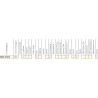 Reflektor halogen przeciwmgielny 190mm chrom TIR ciezarowka BUS 0666.43410