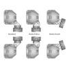 Reflektor halogen dalekosięzny 180x86mm H3