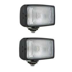 Lampa lampy halogen halogeny światła jazdy dziennej LA2 138x78 Wesem