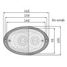 Lampa przednia kierunkowskaz swiatlo pozycyjne Wesem  LT3.48460 LT3.48491