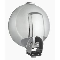 Halogen reflektor drogowy Chrom RING LED x2 WESEM
