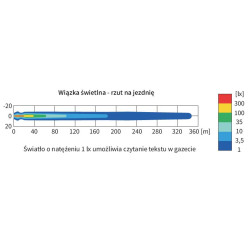 Drogowy reflektor halogenowy ramka chrom WESEM 0668.43510