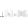 Drogowy reflektor halogenowy ramka chrom WESEM 0668.43510