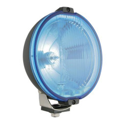 Halogen reflektor drogowy RING LED 12V 183mm niebieski