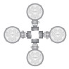 Reflektor halogen dalekosiężny drogowy LED 117mm