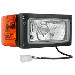 Reflektor lampa H4 z kierunkowskazem Wesem prawy