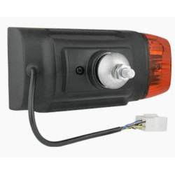 Reflektor lampa H4 z kierunkowskazem Wesem prawy