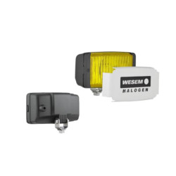 Reflektor przeciwmglowy zolty mglowy komplet 2szt  halogeny żółte szklo 072-HM1.07429