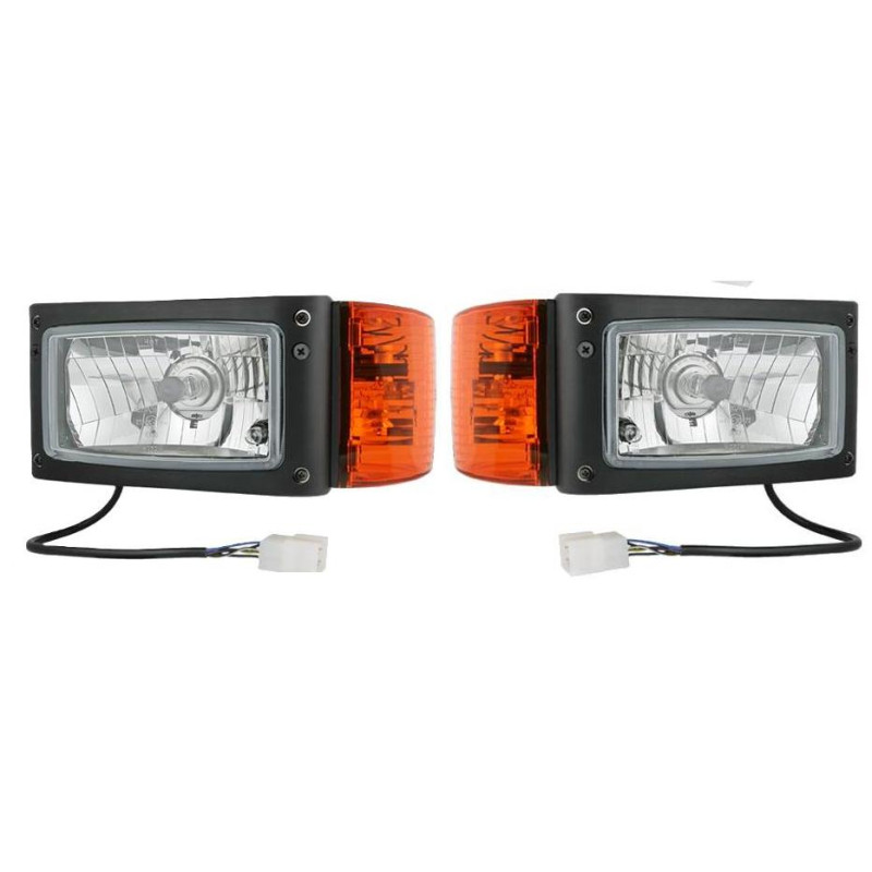 Reflektor lampa H4 z kierunkowskazem Wesem lewy + prawy Reflektor lampa H4 z kierunkowskazem Wesem lewy + prawy