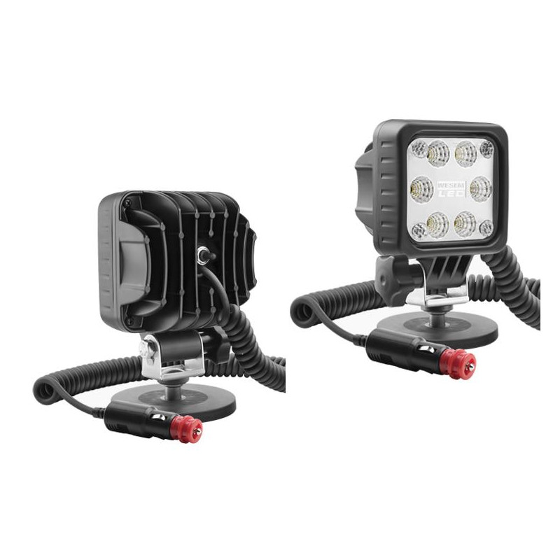 Lampa robocza halogen LED 1500lm rozproszone 12V-48V wózek widlowy LED1F.47434