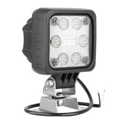 Lampa robocza halogen LED 2000lm rozproszone kat 50 przewód omega LED2F.47620