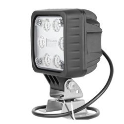 Lampa robocza halogen LED 2000lm rozproszone kat 50 przewód omega LED2F.47620