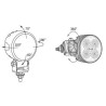 Lampa robocza halogen LED 2000LM Valtra rozproszona lewa CRC5H.53378